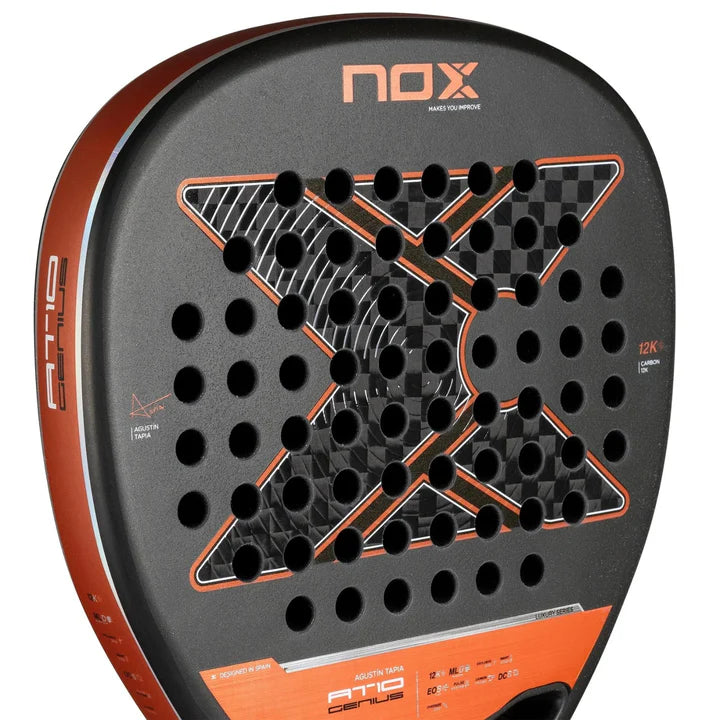 NOX - PALA AT10 GENIUS ATTACK 12K AGUSTIN TAPIA 2025