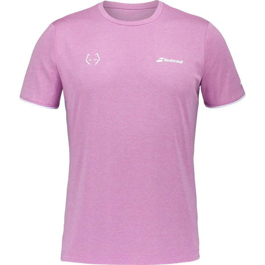 BABOLAT  CAMISA CREW NECK TEE LEBRON PINK